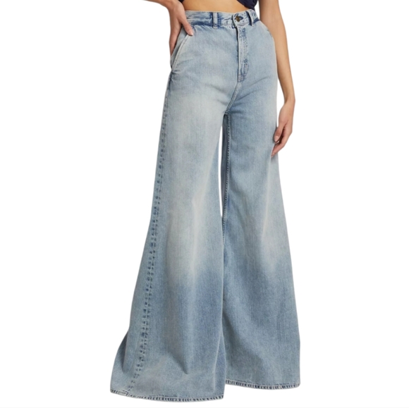 Frame The Extra Wide-Leg Jeans - Picture 2 of 7